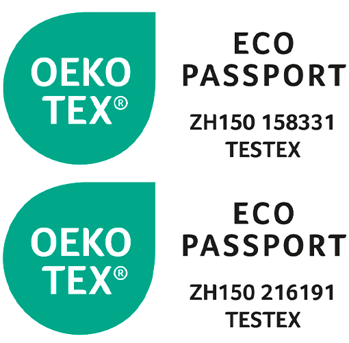 Tagless printing inks OEKO-TEX Certified